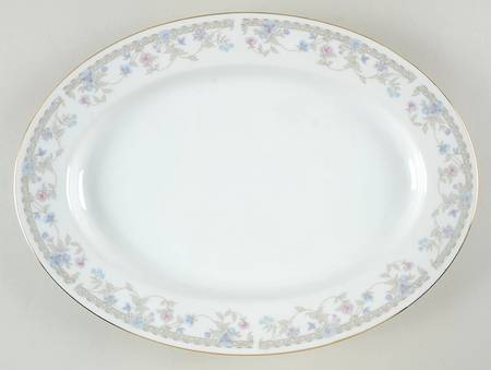 Jessica 12" Oval Serving Platter