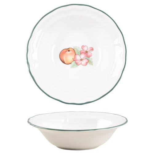 Market Day Rim Cereal Bowl