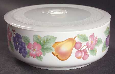 Market Day Large Serve & Store Bowl & Lid