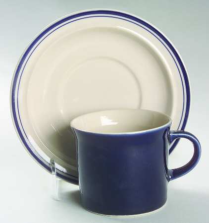 Marseilles Flat Cup & Saucer Set