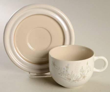 Meadow Glen Flat Cup & Saucer Set