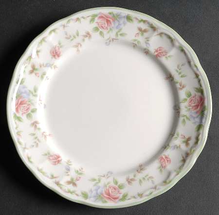 Morning Rose Salad Plate
