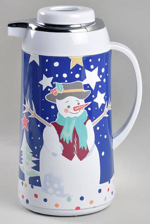 Mr Snowman Plastic Thermos/Carafe & Lid