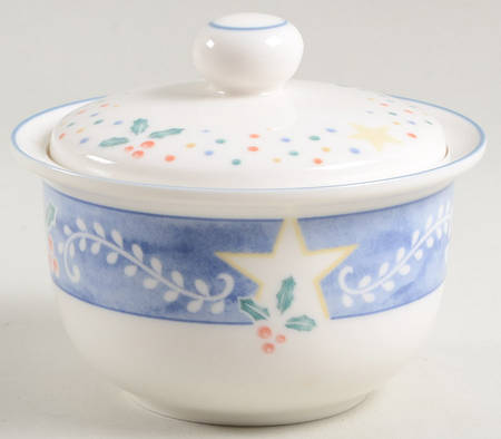 Mr Snowman Sugar Bowl & Lid