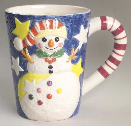 Mr Snowman Milk for Santa Mug