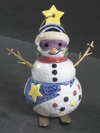 Mr Snowman Ornament