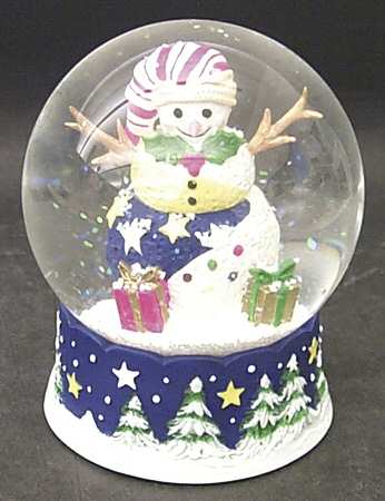 Mr Snowman Snow Globe