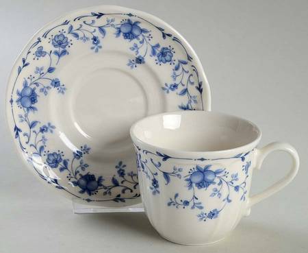 Northridge Flat Cup & Saucer Set
