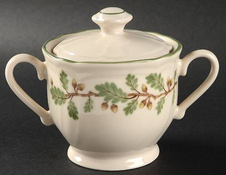 Oak Manor Sugar Bowl & Lid