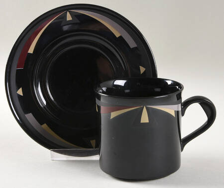 Flat Cup & Saucer Set