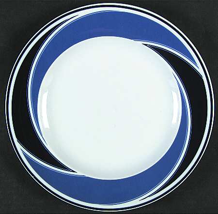 Pin Wheel Dinner Plate