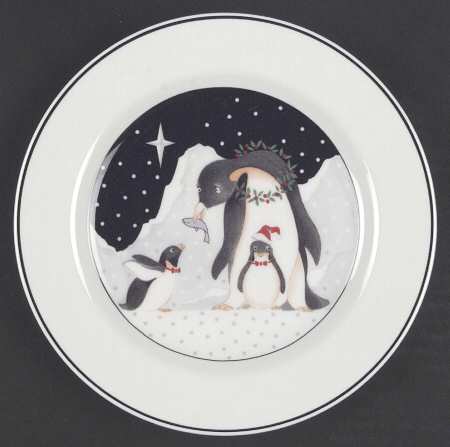 Polar Party Salad Plate