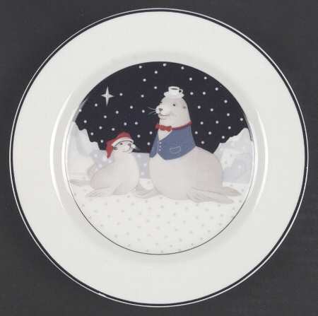 Polar Party Salad Plate
