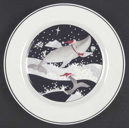 Polar Party Salad Plate
