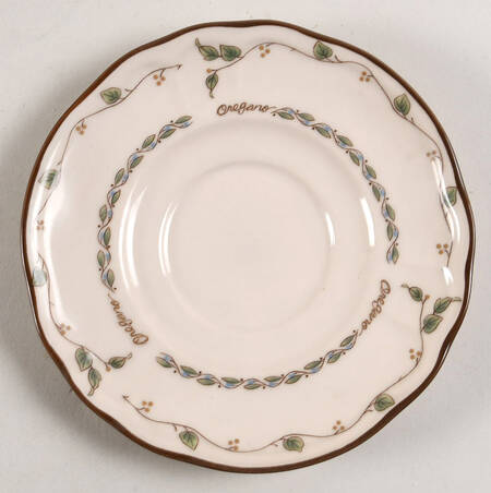 Spice Blossoms Saucer