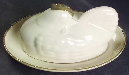 Summer Hill 1/4 Pound Figural Covered Butter