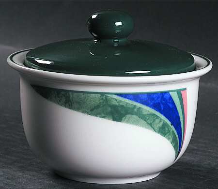 Tradewinds Currents Sugar Bowl & Lid