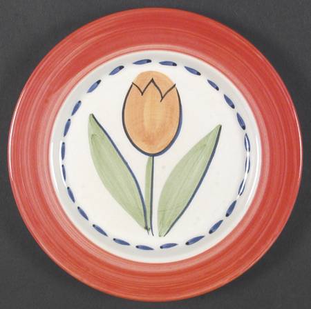 Tulip Tune Salad Plate