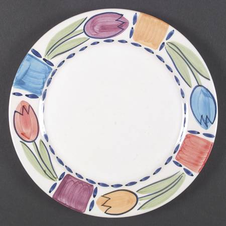 Tulip Tune Dinner Plate