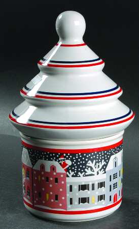Twas The Night Before Christmas Large Candy Box & Lid