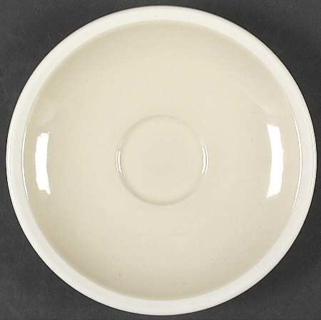 Whipped Cream Beige Saucer for Flat Cup