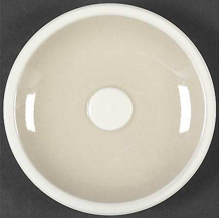 Whipped Cream Beige Saucer for Flat Cup