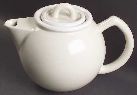 Whipped Cream Beige Teapot & Lid