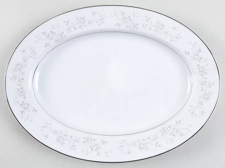 White Chapel 12" Oval Serving Platter