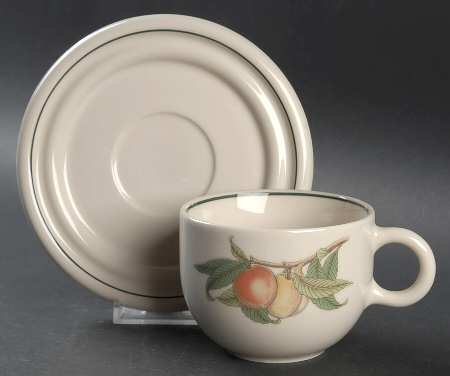 Wholesome Flat Cup & Saucer Set