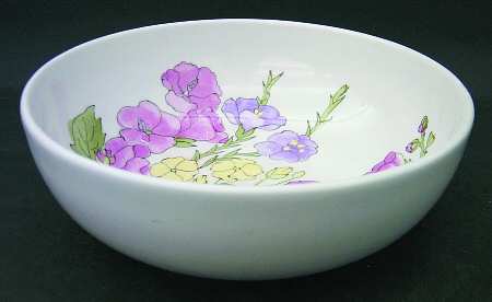 Amaryllis 8" Round Vegetable Bowl