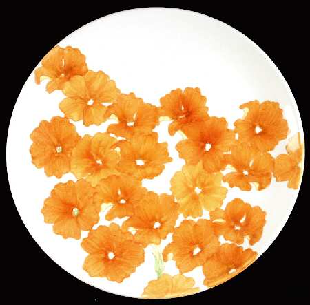 Dahlia 12" Chop Plate (Round Platter)