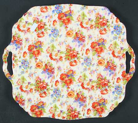 Chelsea (E & R) Square Handled Cake Plate