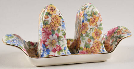 Portland (E & R) (3 Pc) Salt & Pepper Tray Set