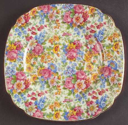 Portland (E & R) Square Salad Plate
