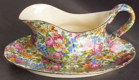 Portland (E & R) Gravy Boat & Underplate