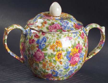 Portland (E & R) Sugar Bowl & Lid