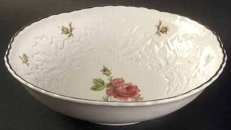 Princess Rose 8" Round Vegetable Bowl
