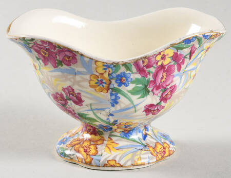 Sussex Cheery Chintz Open Sugar Bowl