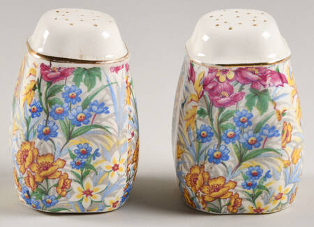 Sussex Cheery Chintz Salt & Pepper Set