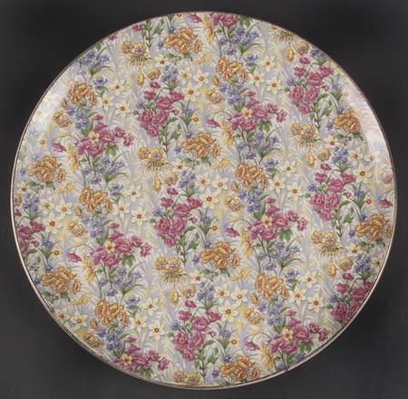 Sussex Cheery Chintz Cake Plate