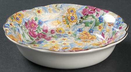Sussex Cheery Chintz Fruit/Dessert (Sauce) Bowl