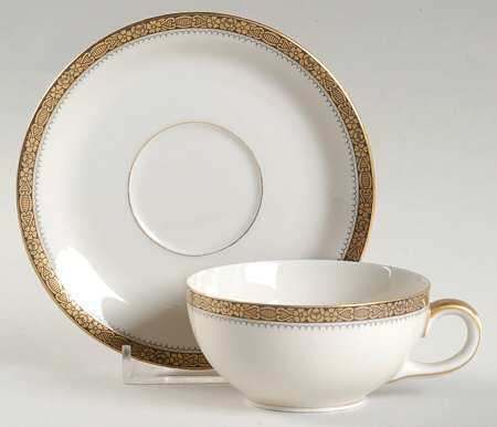 A175 Flat Demitasse Cup & Saucer Set