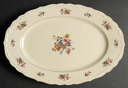 A2074 15" Oval Serving Platter