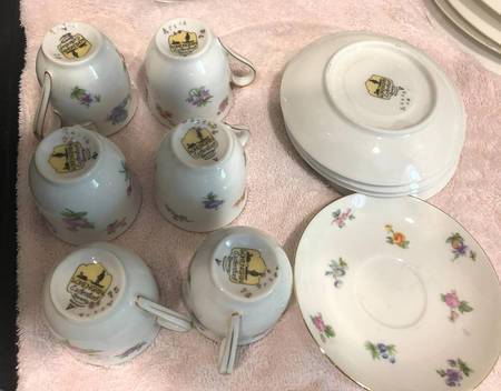 A2114 Flat Cup & Saucer Set
