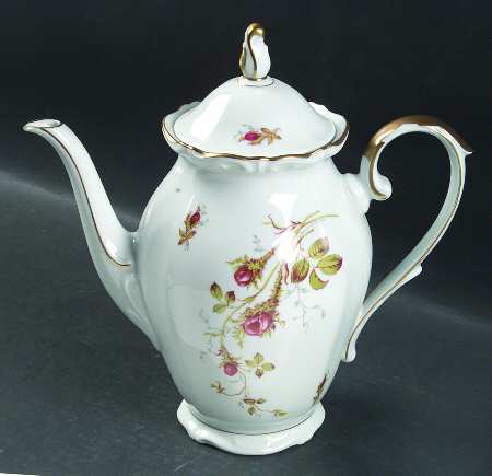 Briar Rose Coffee Pot & Lid