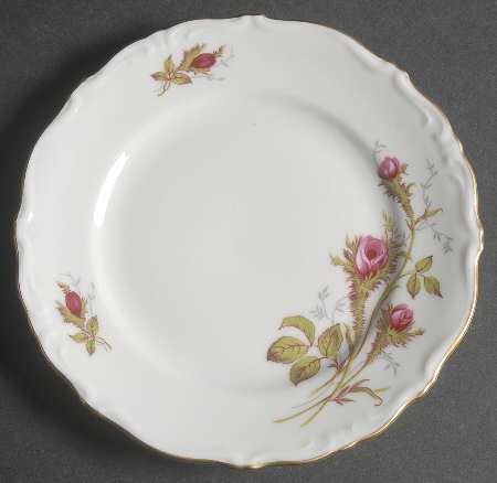 Briar Rose Bread & Butter Plate