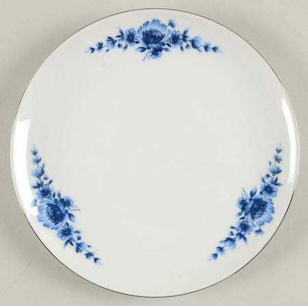Danish Blue Salad Plate