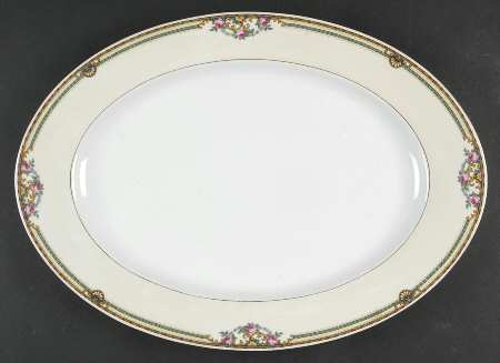 Gloria 15" Oval Serving Platter