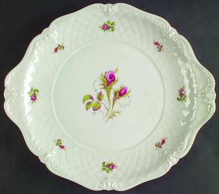 010775 Handled Cake Plate