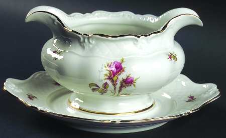 010775 Gravy Boat with Attached Underplate